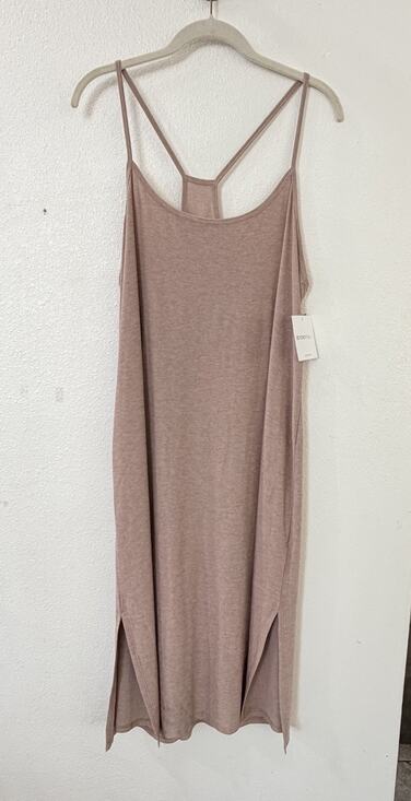 Beyond Yoga Other - New Beyond Yoga Featherweight Soft Slumber Midi Sleep Dress Womens Chai 1X NWT